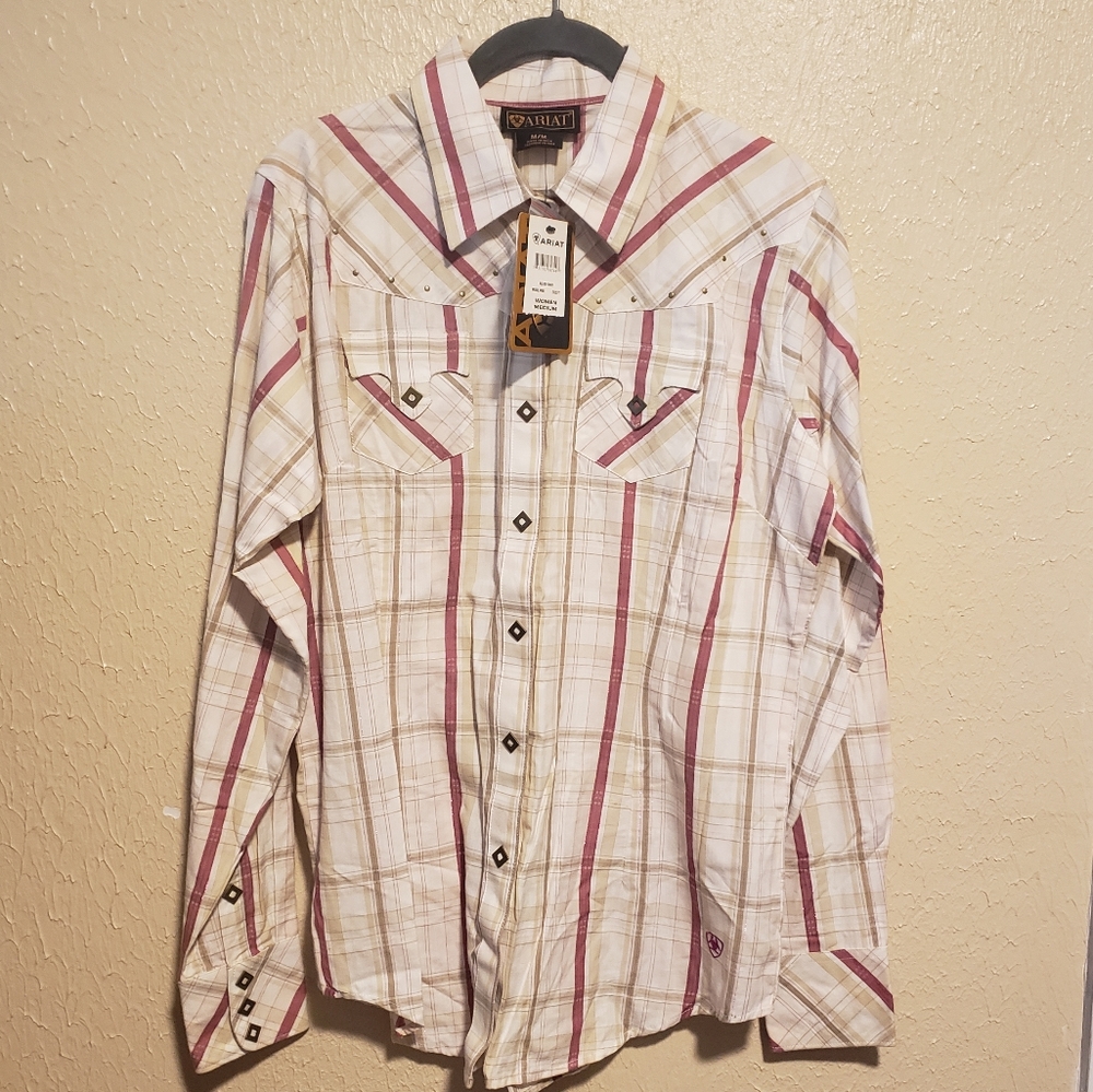 Ariat Button Down Shirt‎ Size Medium